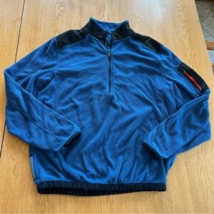 Mondetta Men’s Quarter Zip Pullover Navy